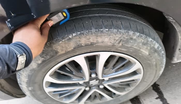 2024 Maruti Ertiga ZXI AT SHVS, Petrol, Automatic, 78,645 km, tyre