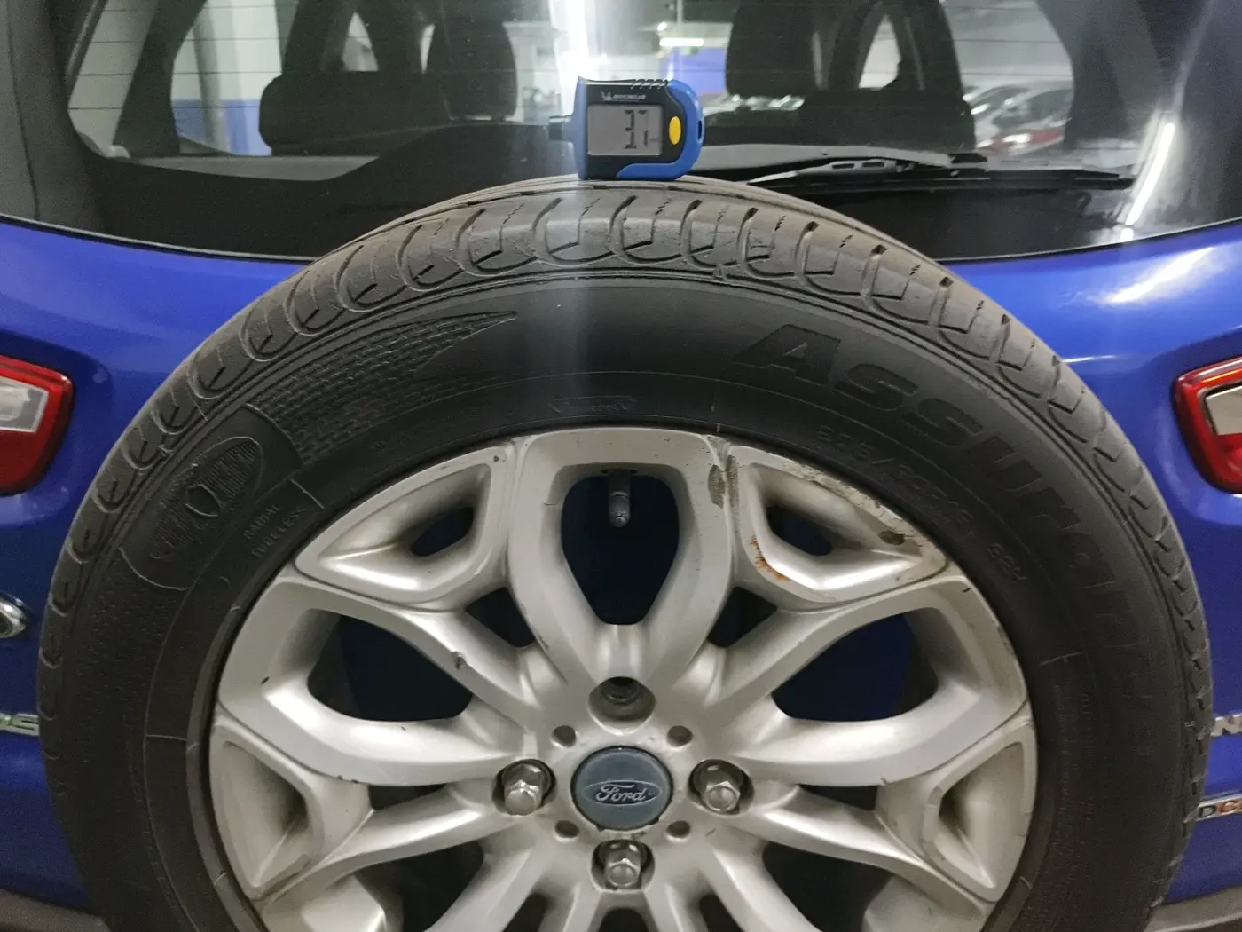 2015 Ford Ecosport TITANIUM 1.5L DIESEL, Diesel, Manual, 78,654 km, tyre