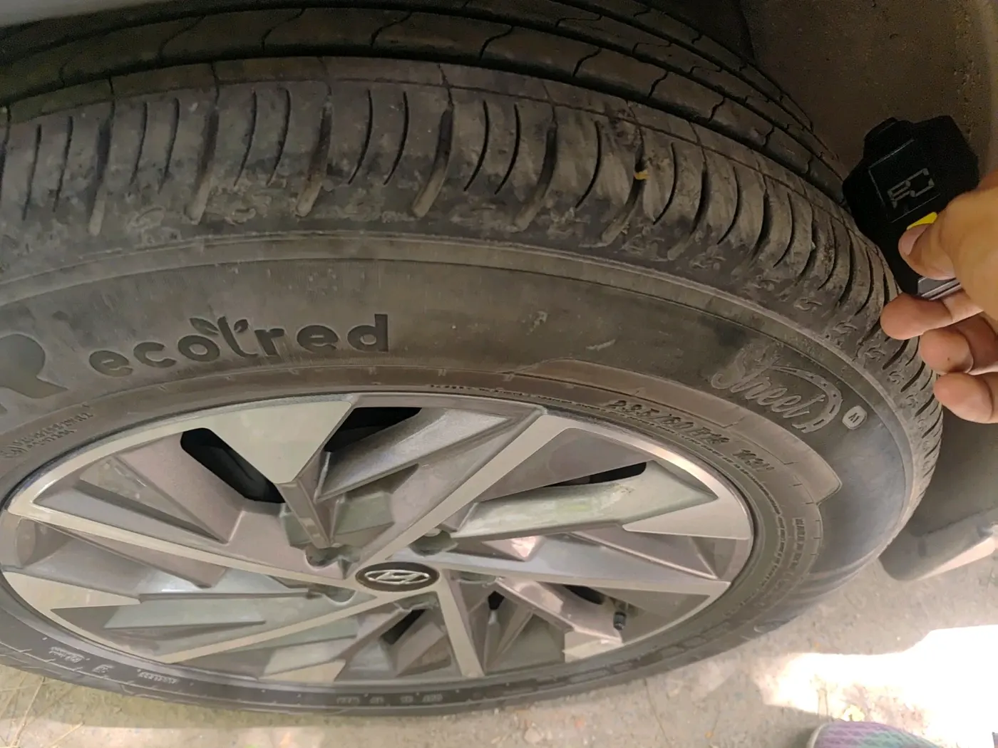 2023 Hyundai Tucson PLATINUM 2.0 AT PETROL, Petrol, Automatic, 19,621 km, tyre
