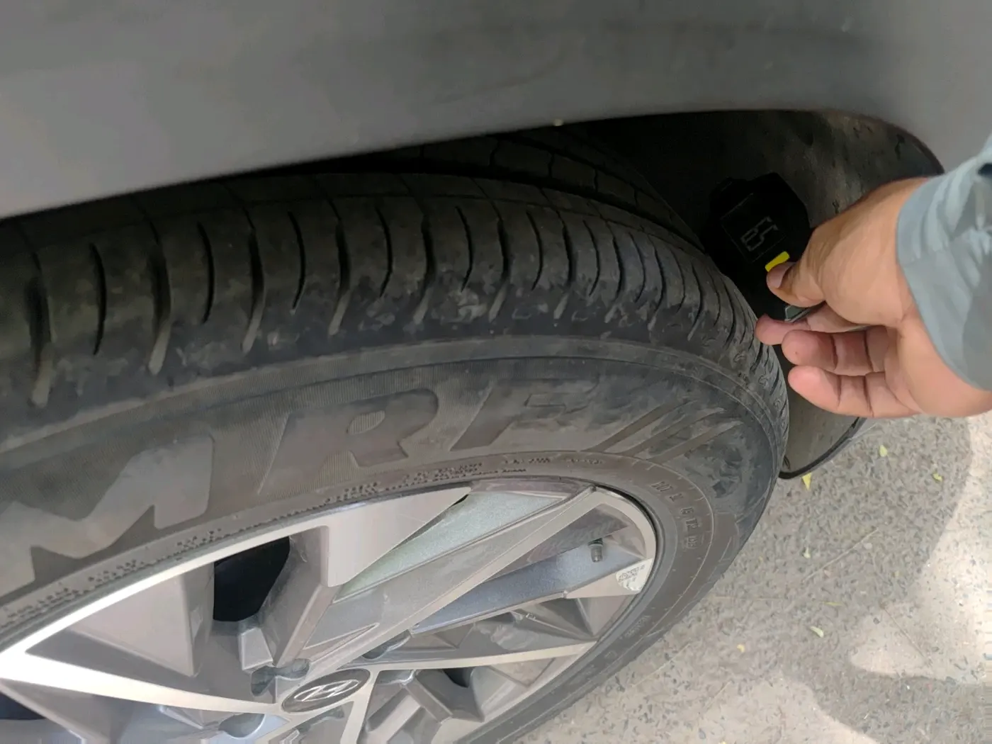 2023 Hyundai Tucson PLATINUM 2.0 AT PETROL, Petrol, Automatic, 19,621 km, tyre