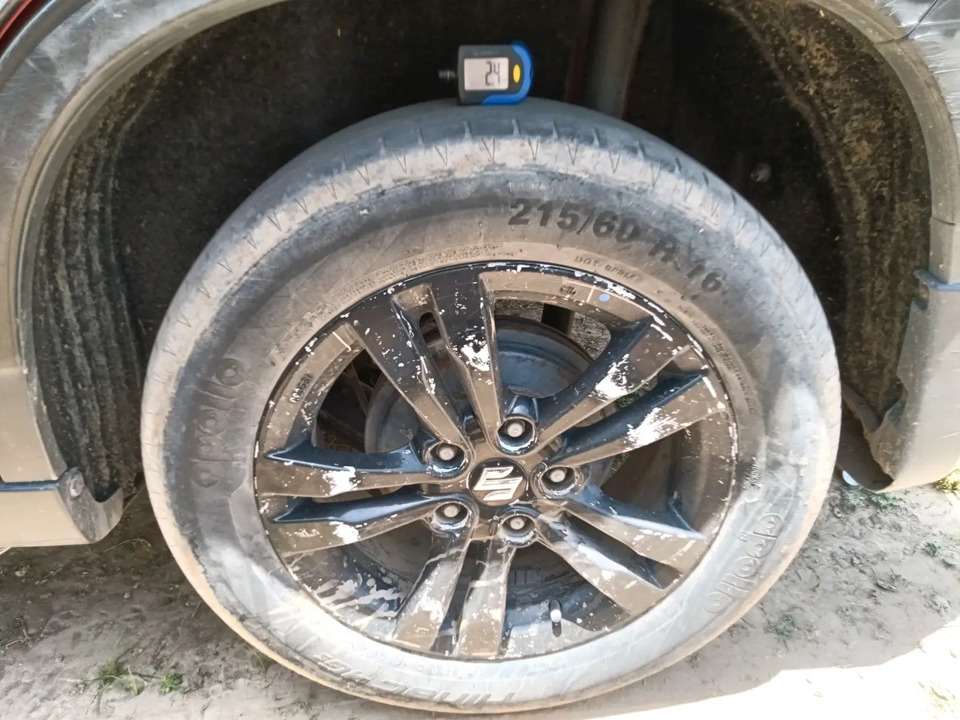 2018 Maruti Vitara Brezza ZDI, Diesel, Manual, 1,59,422 km, tyre