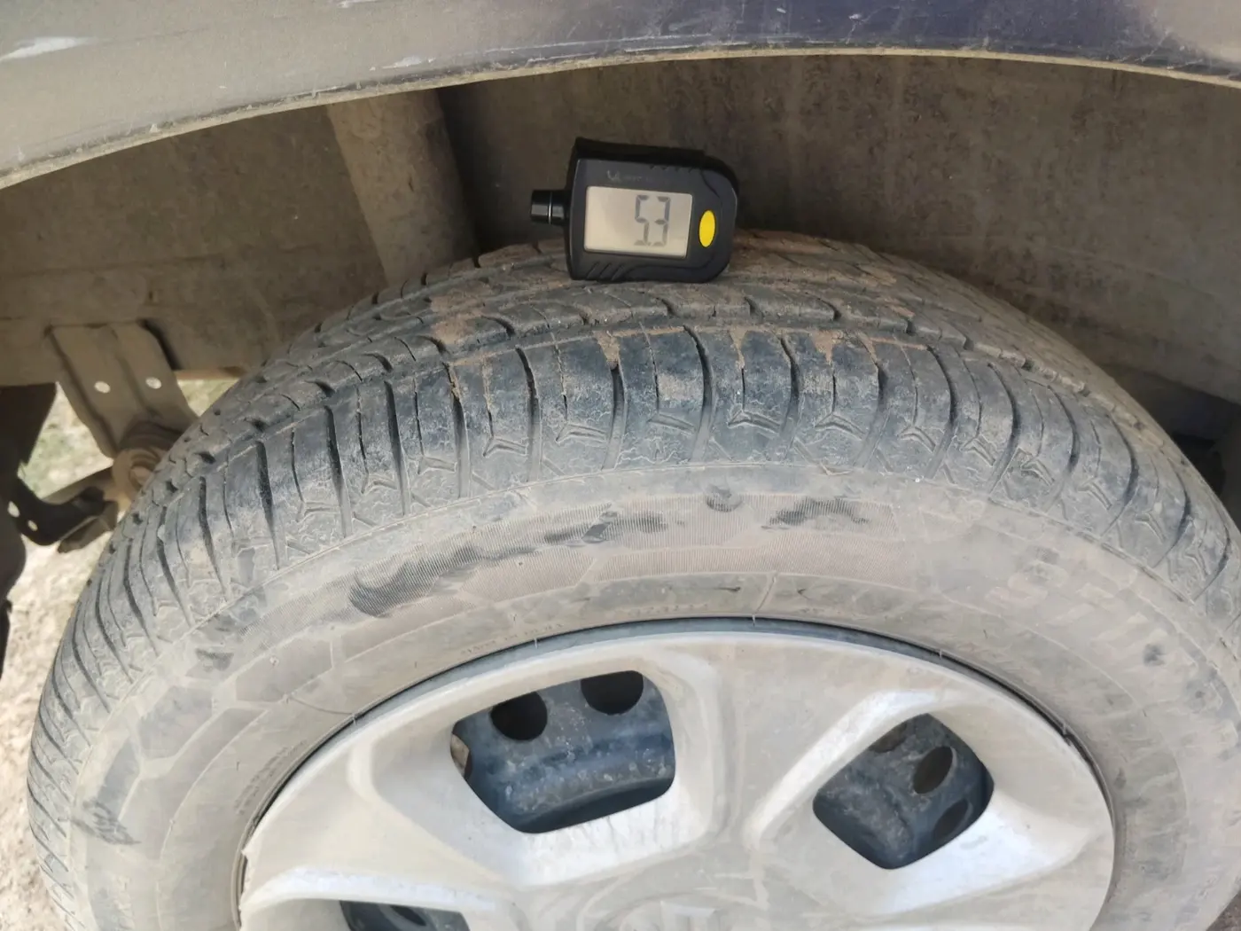 2020 Maruti S PRESSO VXI CNG, CNG, Manual, 59,329 km, tyre
