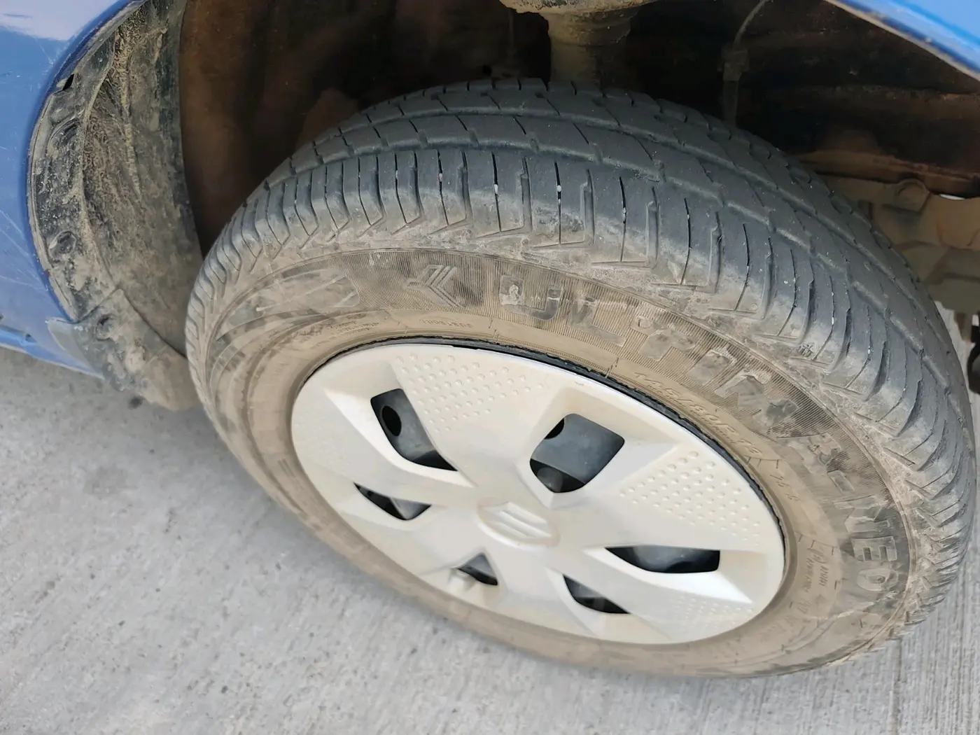 2024 Maruti Alto K10 VXI CNG, CNG, Manual, 15,965 km, tyre