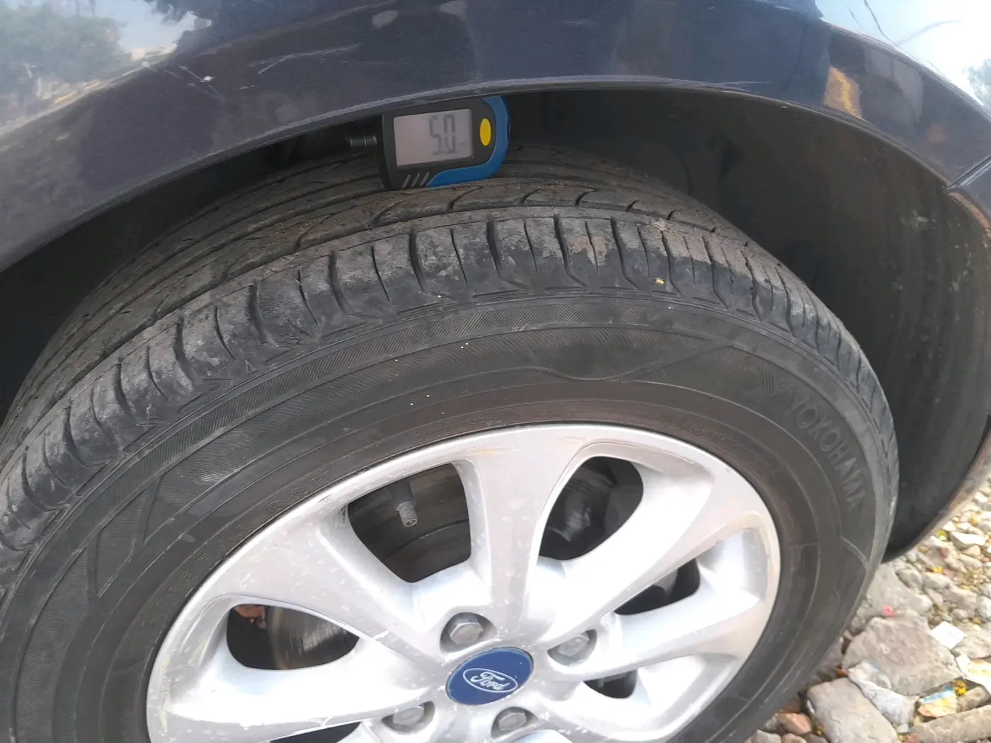2012 Ford Figo TITANIUM 1.2 PETROL, Petrol, Manual, 66,516 km, tyre