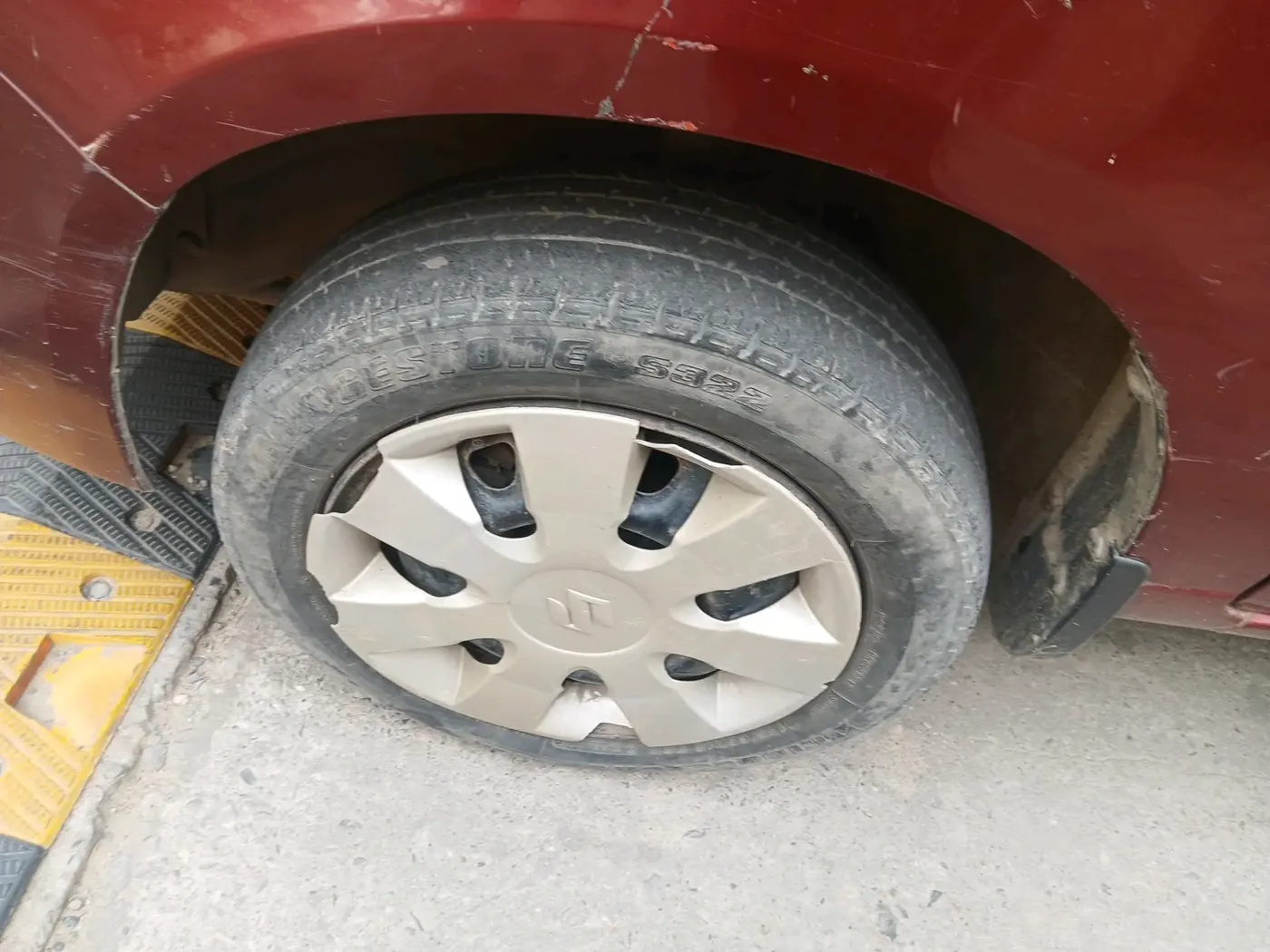 2011 Maruti Alto K10 VXI, Petrol, Manual, 54,831 km, tyre