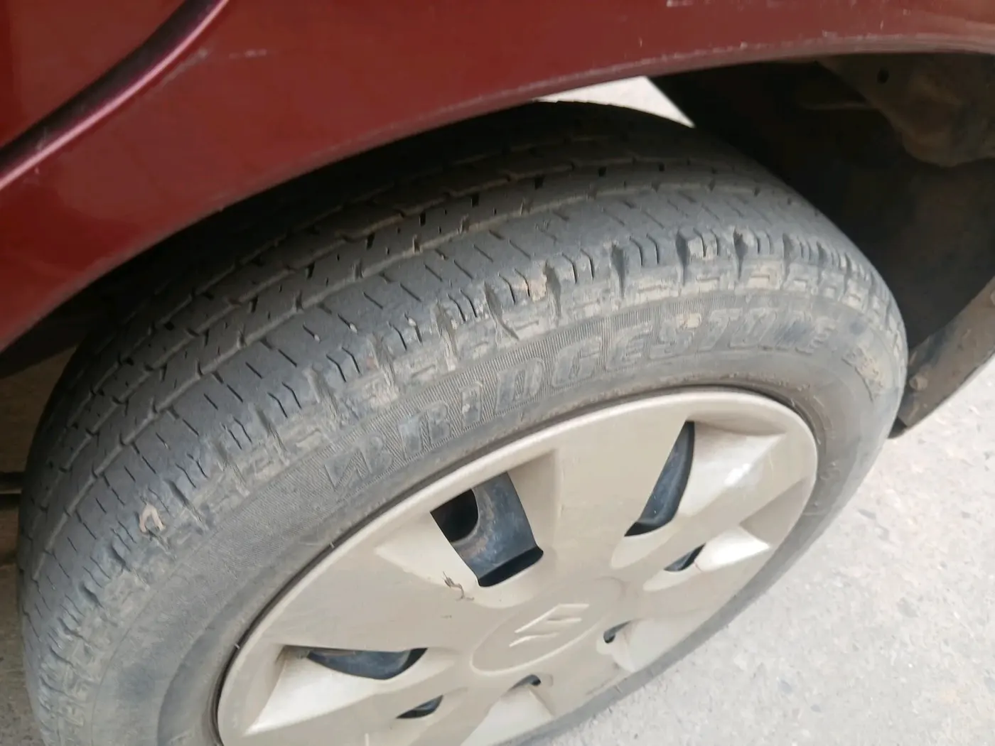 2011 Maruti Alto K10 VXI, Petrol, Manual, 54,831 km, tyre