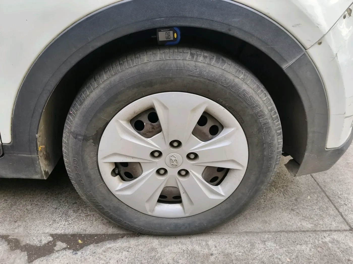 2015 Hyundai Creta S 1.6 PETROL, Petrol, Manual, 1,37,209 km, tyre