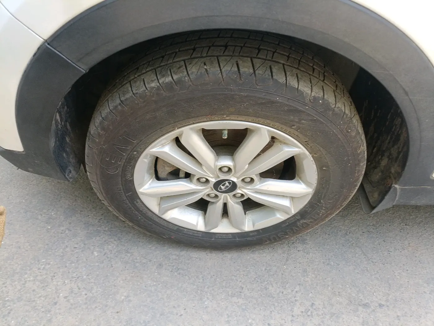 2017 Hyundai Creta E PLUS 1.6 PETROL, Petrol, Manual, 78,151 km, tyre