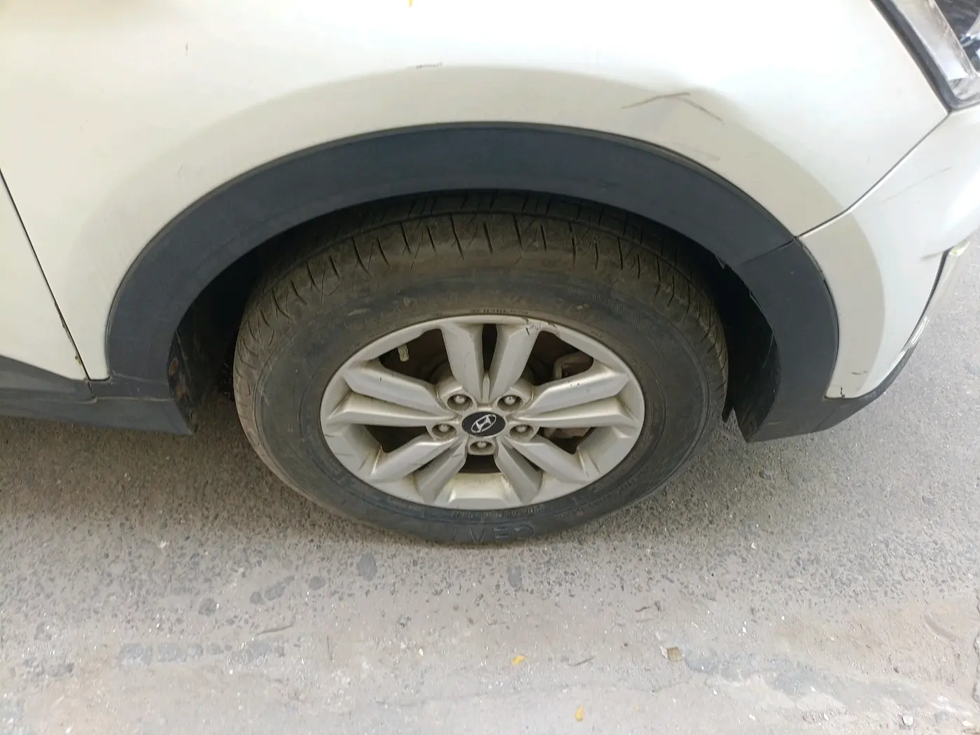 2017 Hyundai Creta E PLUS 1.6 PETROL, Petrol, Manual, 78,151 km, tyre