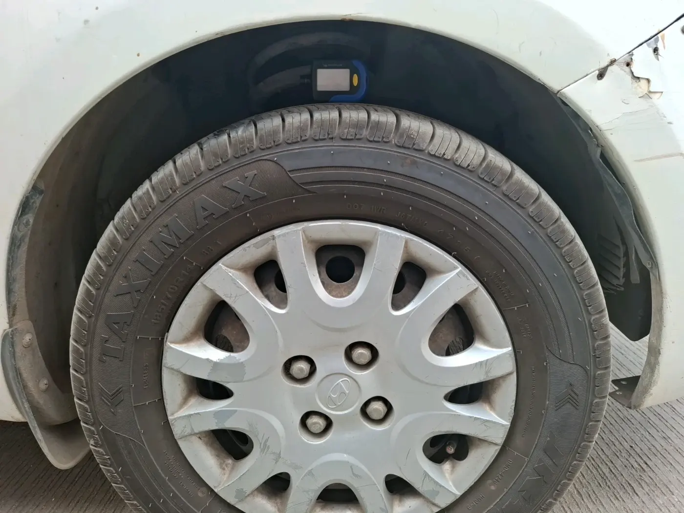2011 Hyundai i20 MAGNA 1.2, Petrol, Manual, 88,845 km, tyre