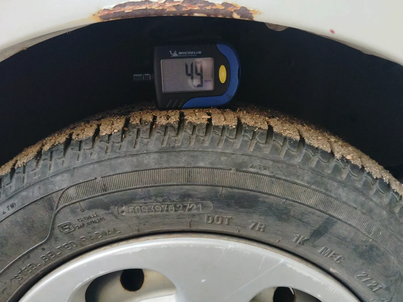 2013 Tata Nano LX, Petrol, Manual, 93,974 km, tyre