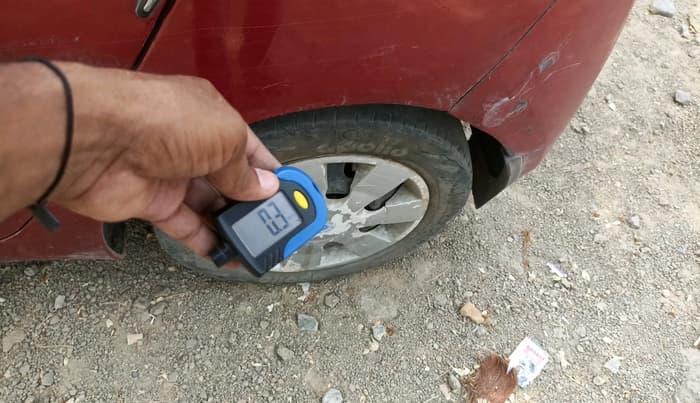 2013 Hyundai Eon SPORTZ, Petrol, Manual, 97,535 km, tyre