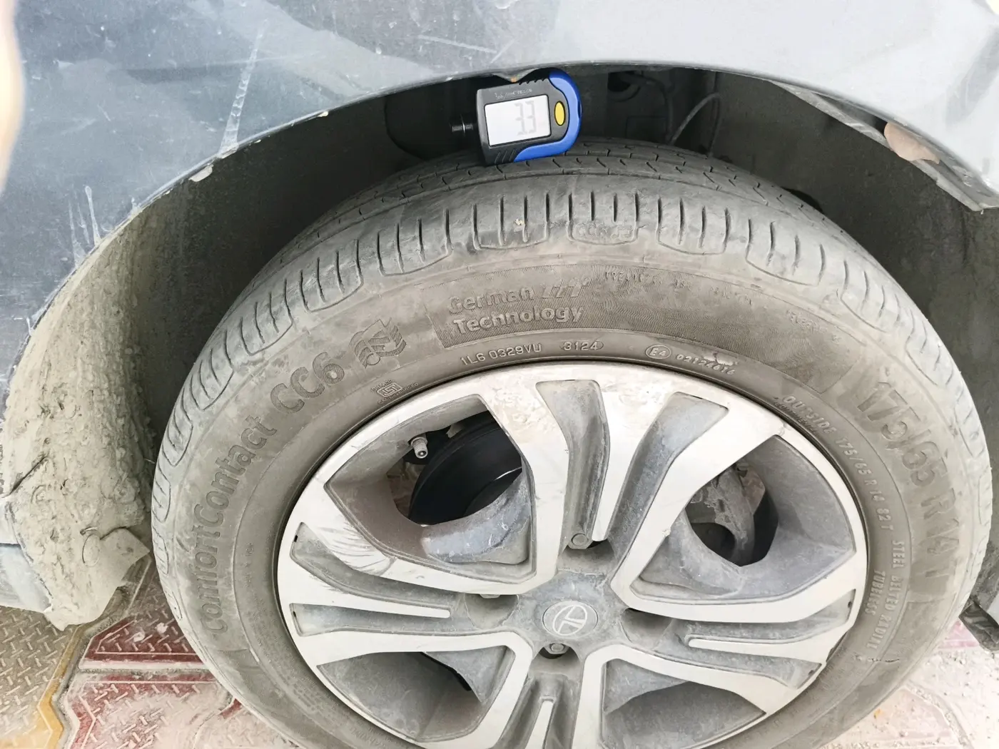 2024 Tata Tiago XT CNG, CNG, Manual, 92,610 km, tyre