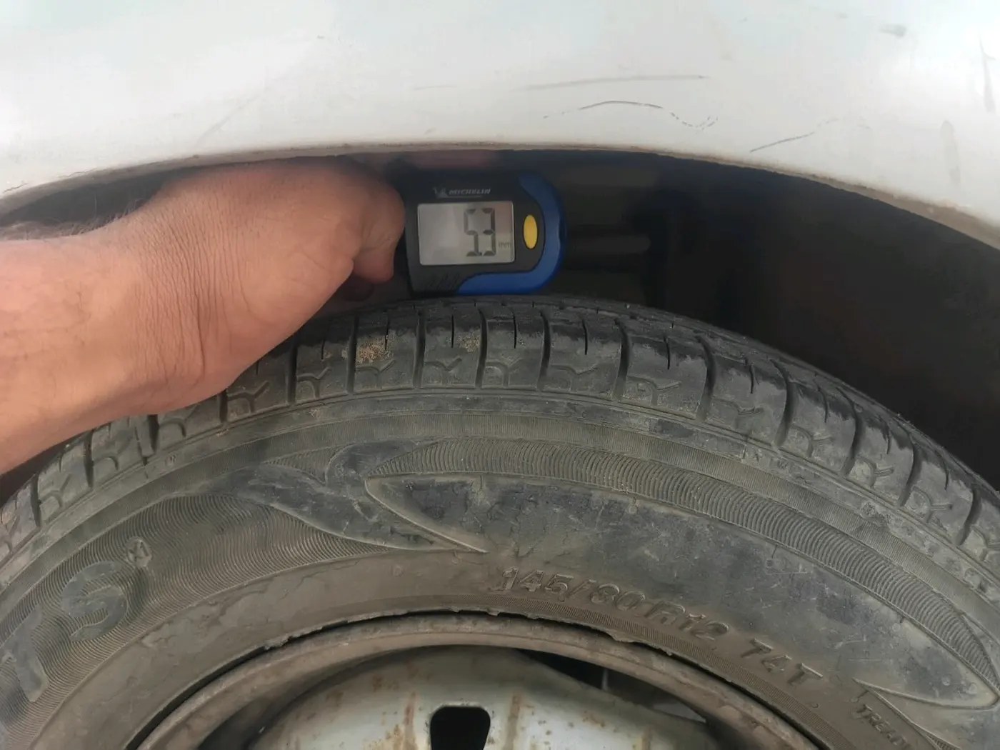 2012 Maruti Alto LX, Petrol, Manual, 1,08,793 km, tyre