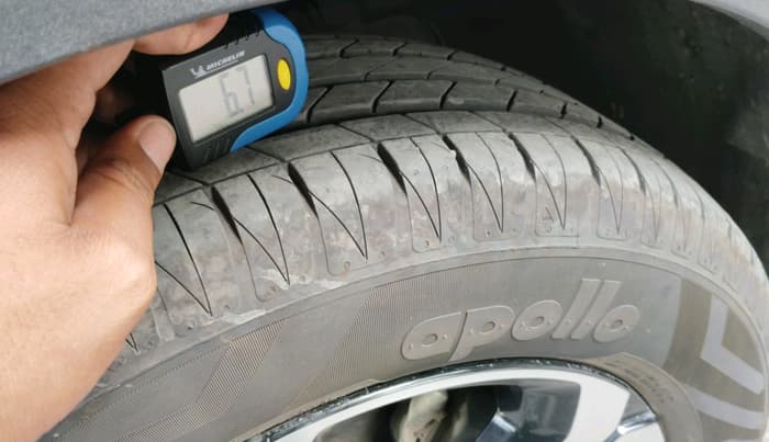 2021 Tata NEXON XZA PLUS PETROL, Petrol, Automatic, 59,098 km, tyre