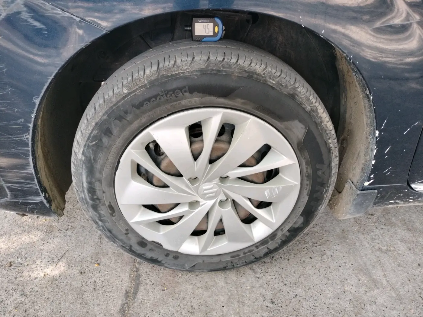 2022 Maruti Baleno DELTA PETROL 1.2, CNG, Manual, 1,31,213 km, tyre