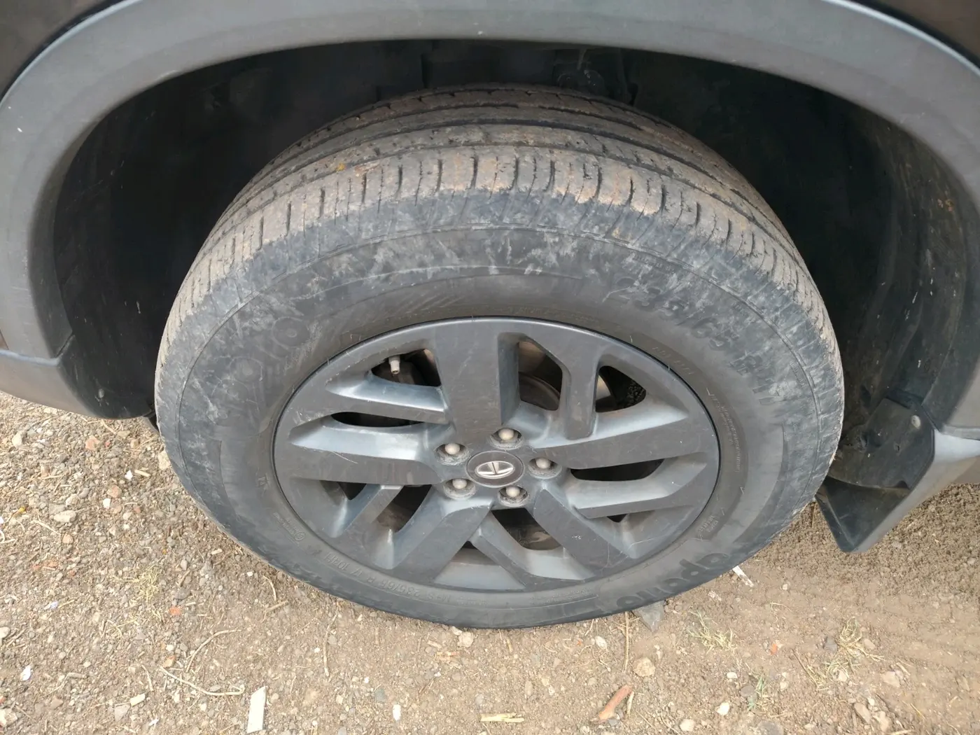 2023 Tata Harrier XT PLUS 2.0L KRYOTEC DARK EDITON, Diesel, Manual, 67,200 km, tyre