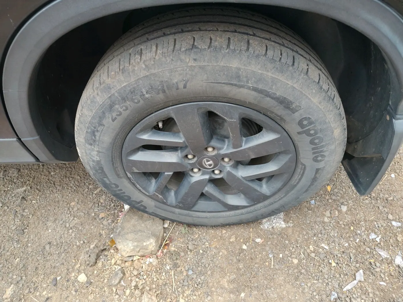 2023 Tata Harrier XT PLUS 2.0L KRYOTEC DARK EDITON, Diesel, Manual, 67,200 km, tyre