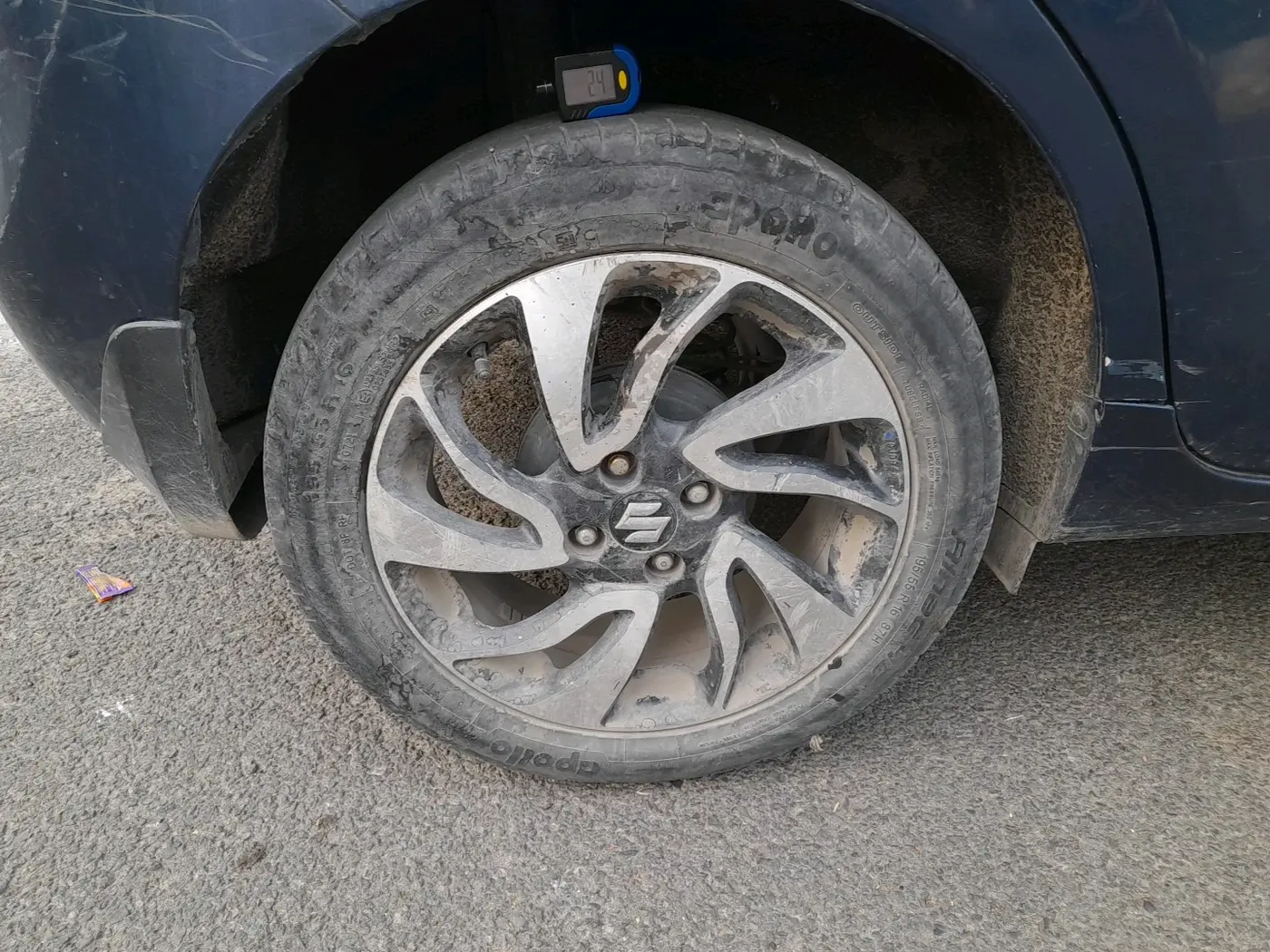 2021 Maruti Baleno ZETA PETROL 1.2, Petrol, Manual, 37,972 km, tyre