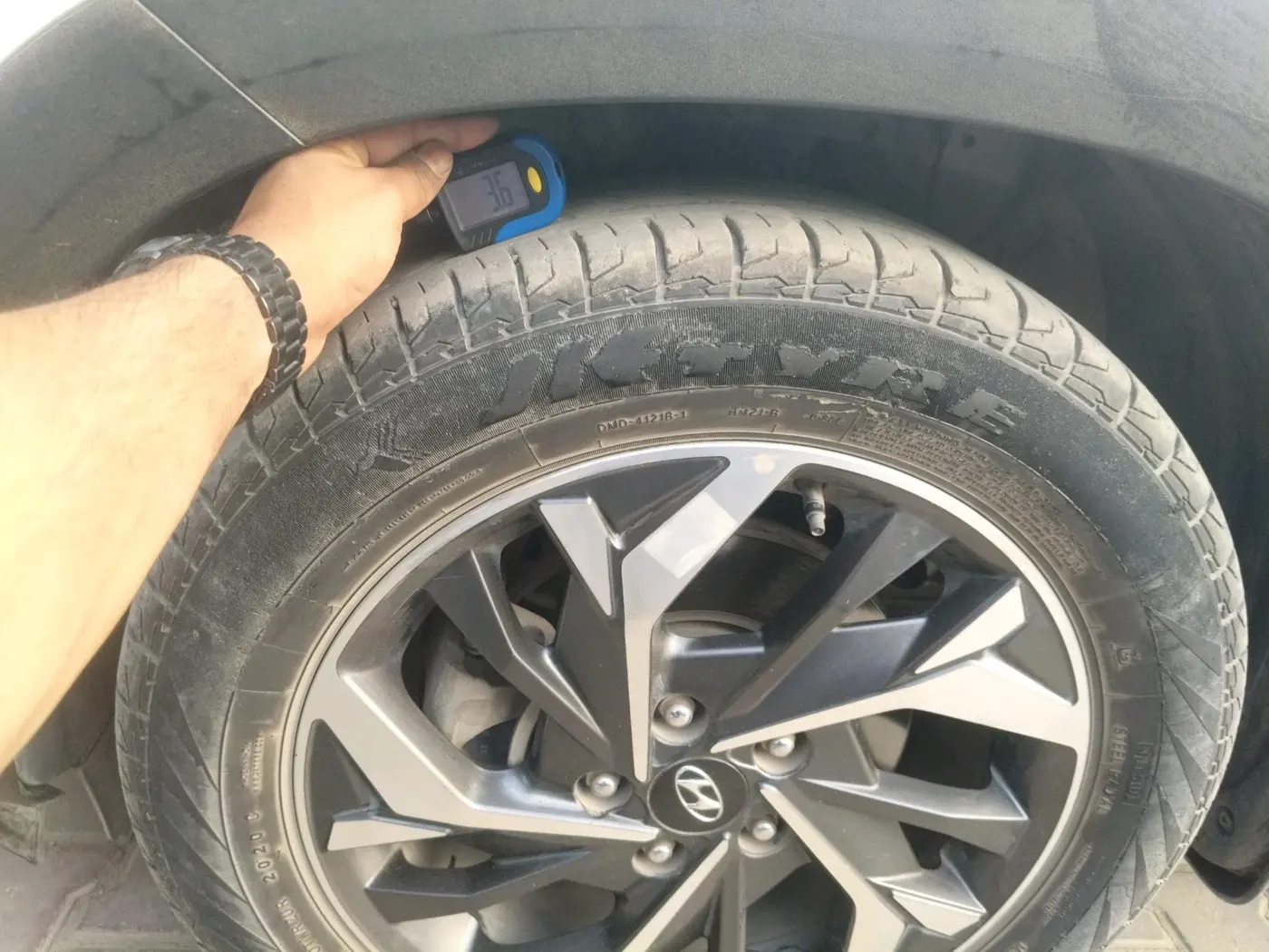 2020 Hyundai Creta SX (O) IVT 1.5 PETROL, Petrol, Automatic, 64,191 km, tyre