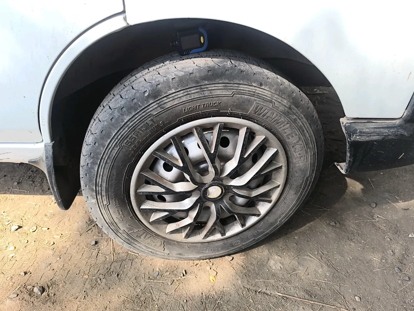 2020 Maruti Eeco 5 STR WITH A/C+HTR, Petrol, Manual, 90,811 km, tyre