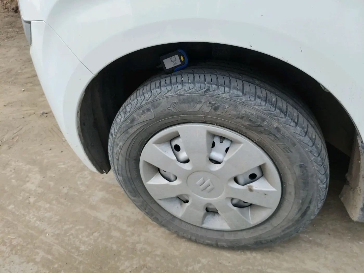 2023 Maruti New Wagon-R LXI 1.0, Petrol, Manual, 23,046 km, tyre