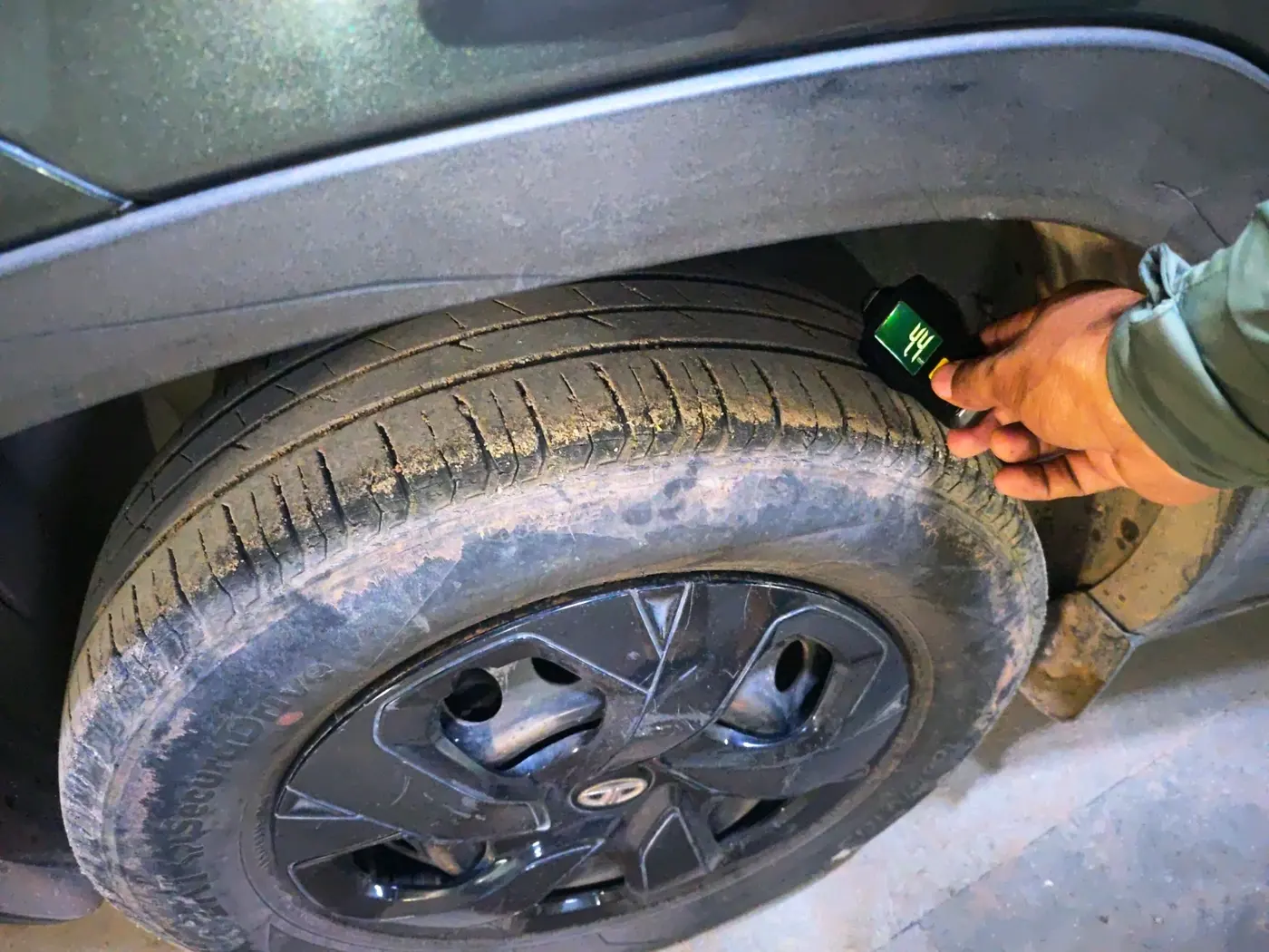 2023 Tata PUNCH ACCOMPLISHED MT, Petrol, Manual, 78,365 km, tyre