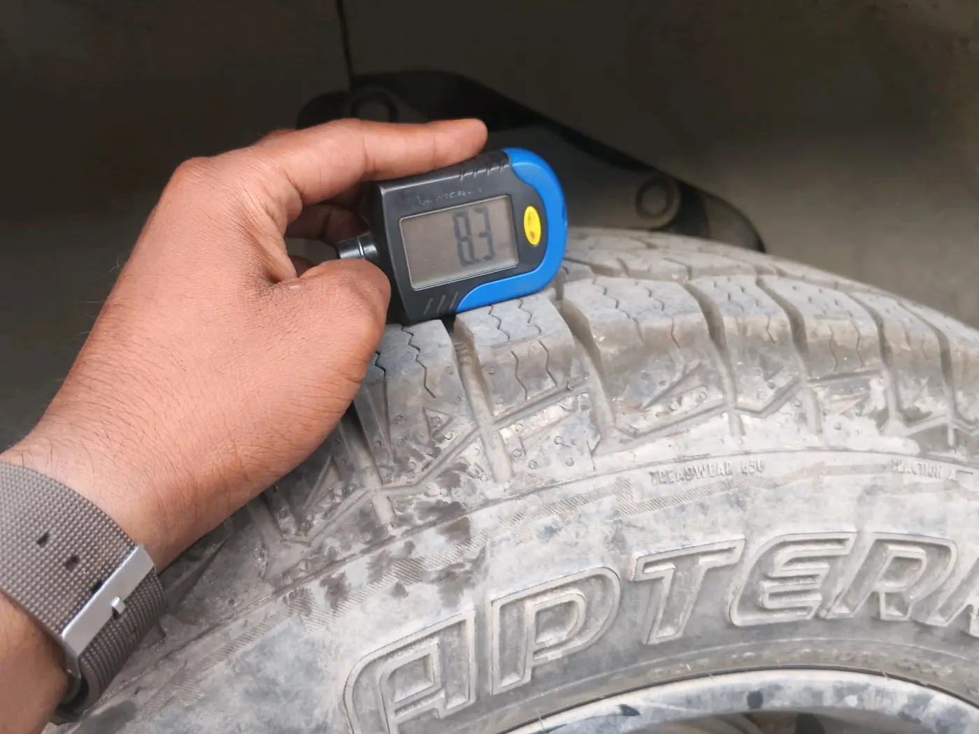 2020 Tata Harrier XZ 2.0L DARK EDITION, Diesel, Manual, 92,488 km, tyre
