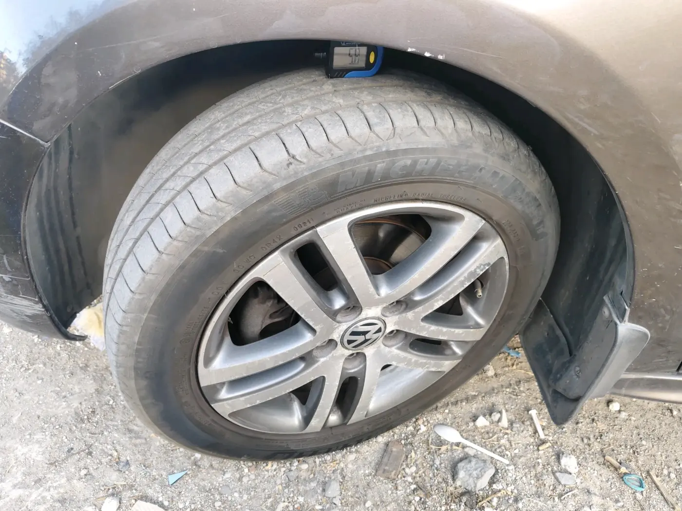 2014 Volkswagen Jetta HIGHLINE TDI, Diesel, Manual, 2,00,085 km, tyre