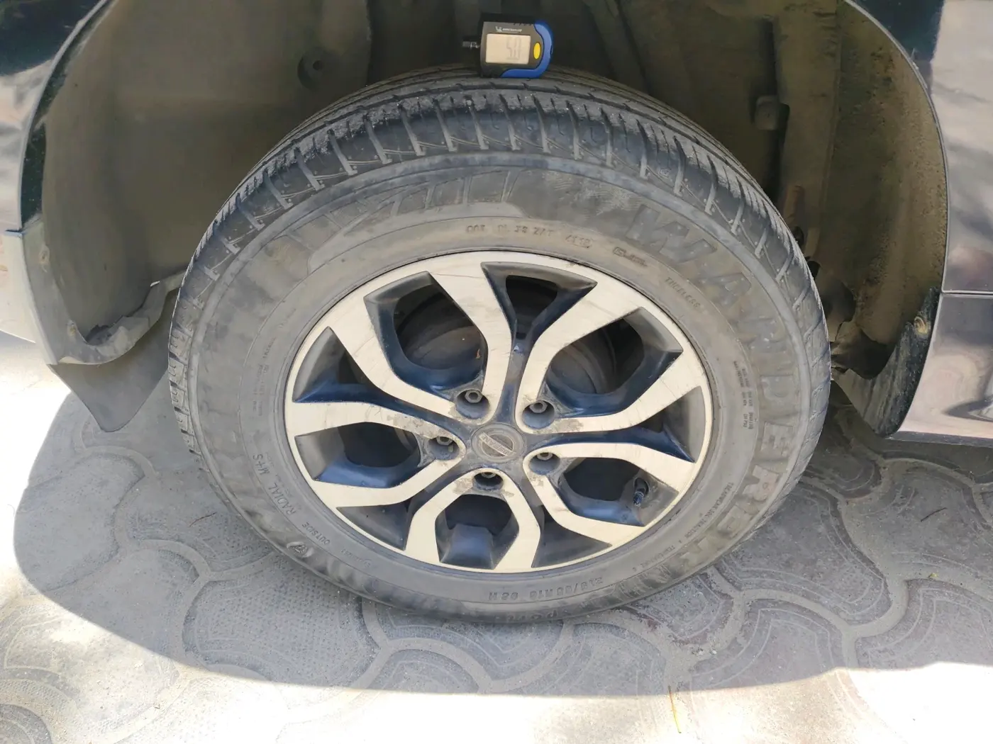 2014 Nissan Terrano XL (D), Diesel, Manual, 1,34,670 km, tyre