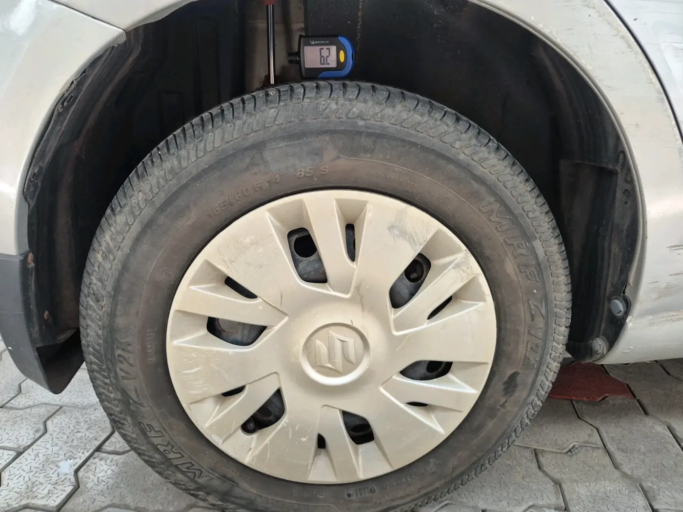 2014 Maruti Swift VXI, Petrol, Manual, 45,648 km, tyre