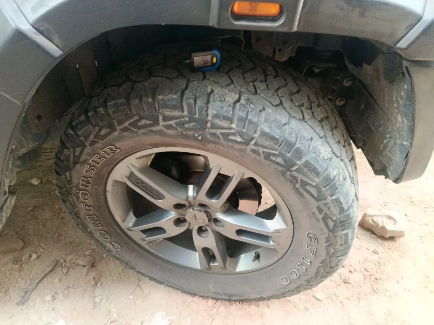 2022 Mahindra Thar LX HARD TOP 4WD MT, Diesel, Manual, 61,617 km, tyre