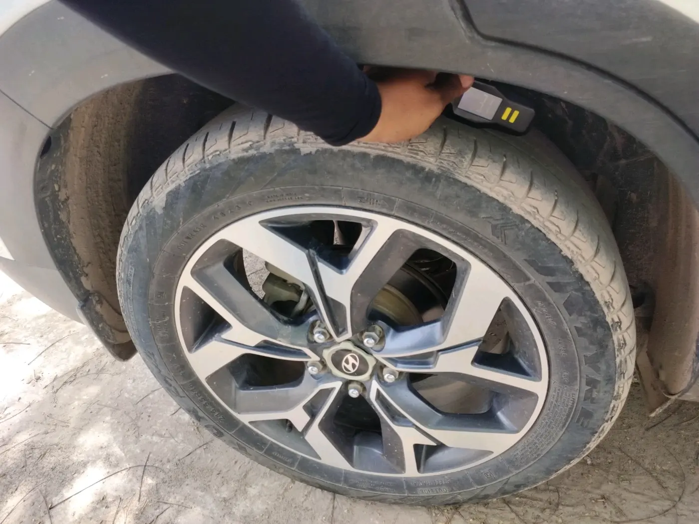 2021 Hyundai Creta SX (O) AT 1.5 DIESEL, Diesel, Automatic, 79,553 km, tyre