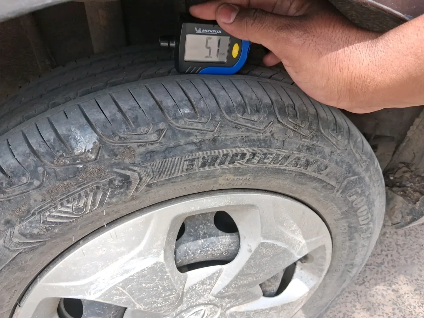 2022 Tata Tiago XT CNG, CNG, Manual, 28,668 km, tyre