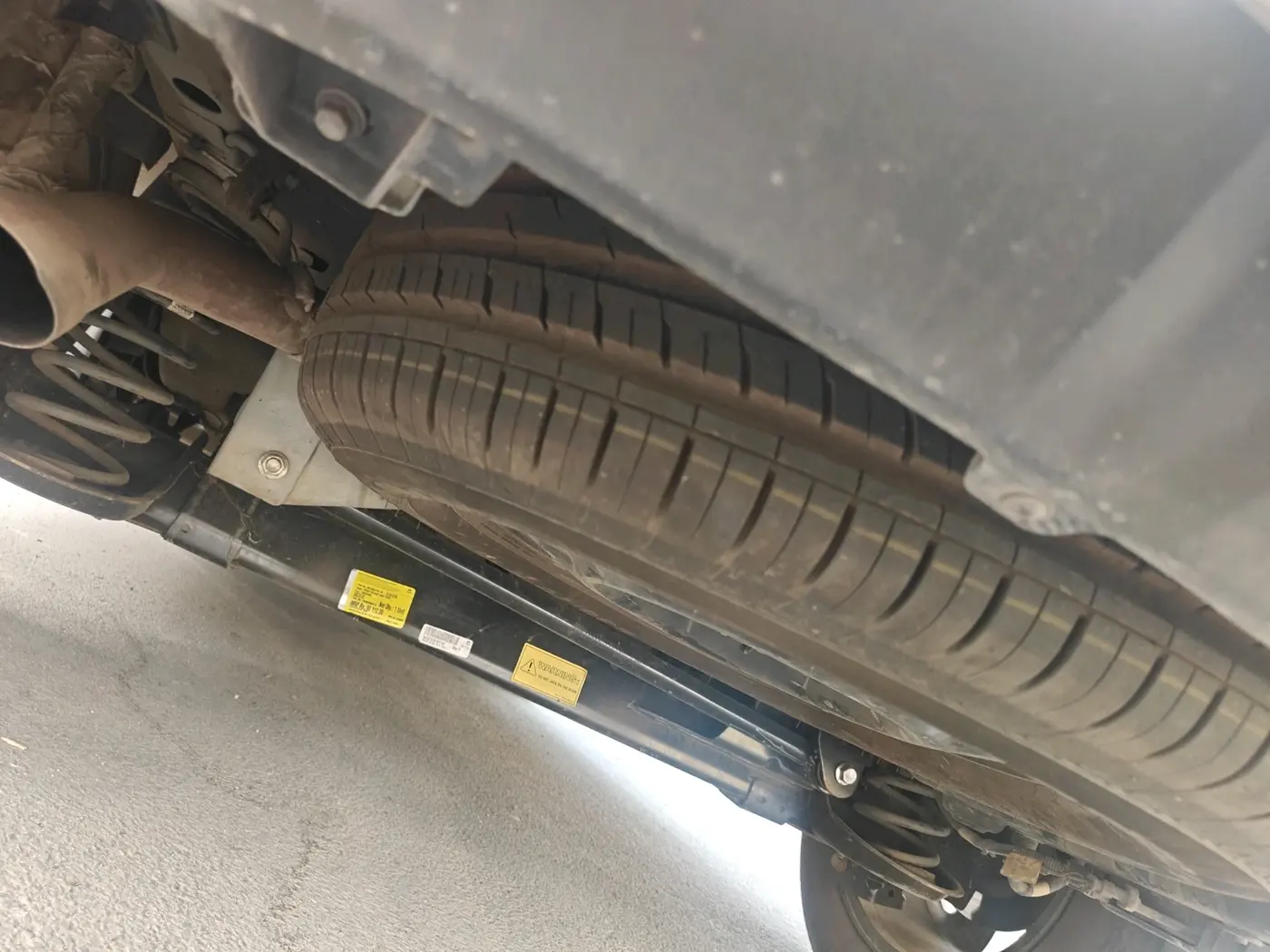 2023 Tata Safari XZA PLUS O 6STR, Diesel, Automatic, 66,611 km, tyre