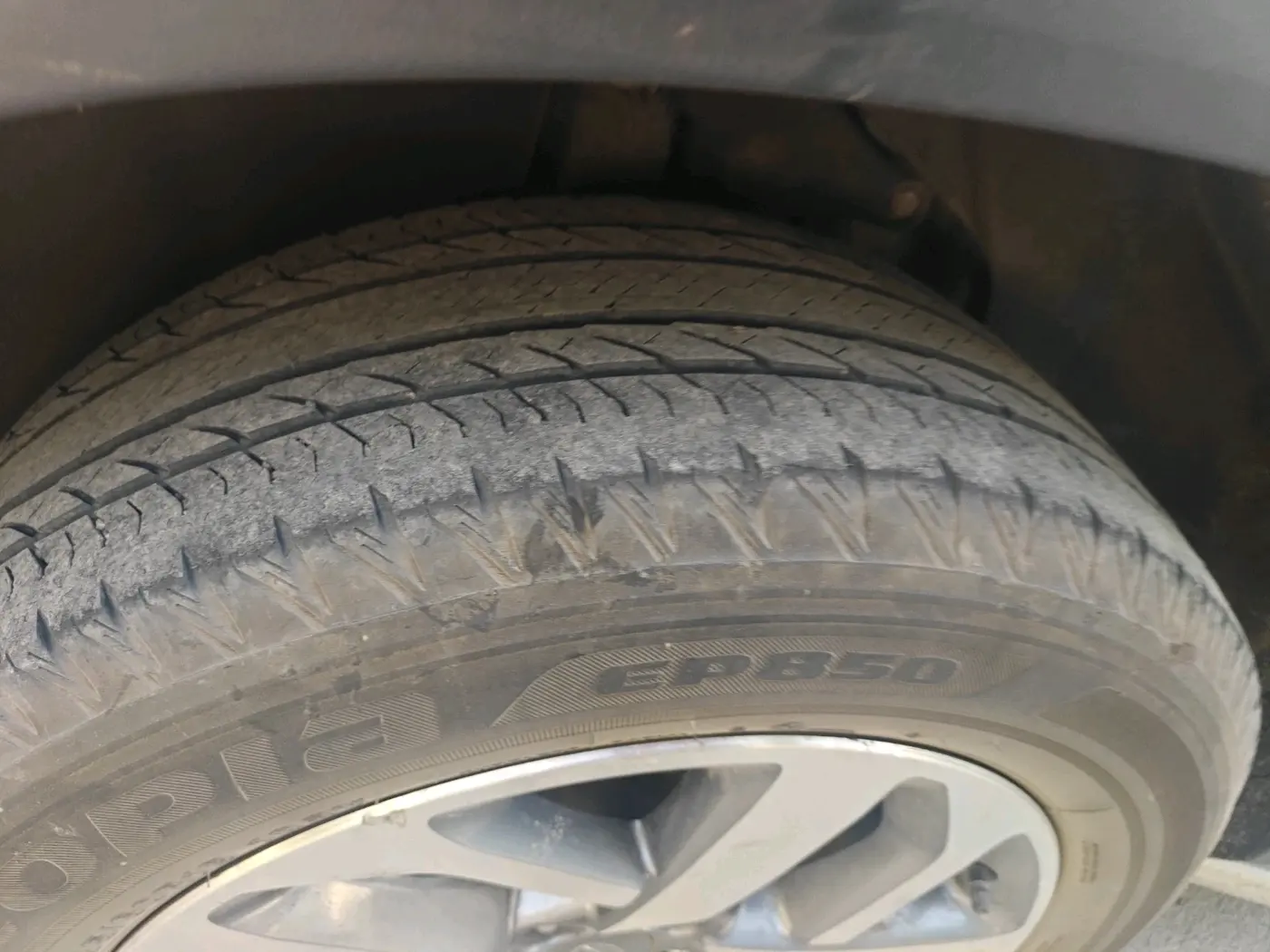 2023 Tata Safari XZA PLUS O 6STR, Diesel, Automatic, 66,611 km, tyre