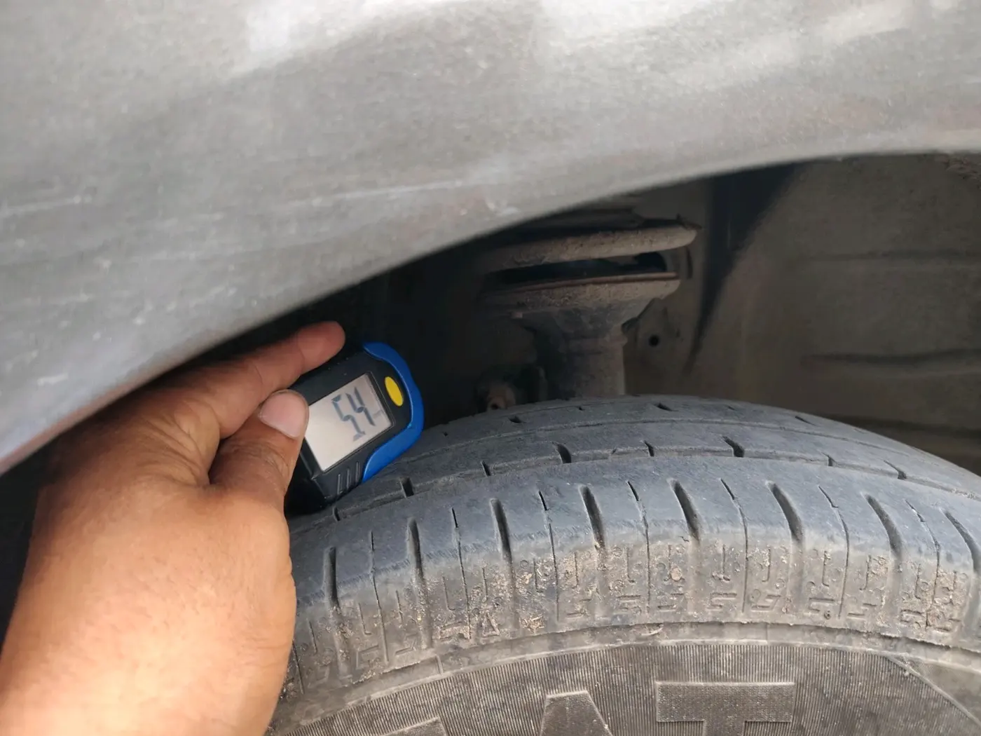 2020 Maruti New Wagon-R LXI CNG 1.0, CNG, Manual, 58,720 km, tyre