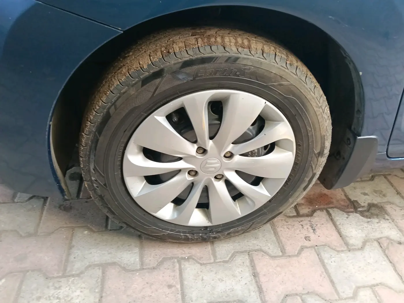 2016 Maruti Baleno DELTA CVT PETROL 1.2, Petrol, Automatic, 70,497 km, tyre