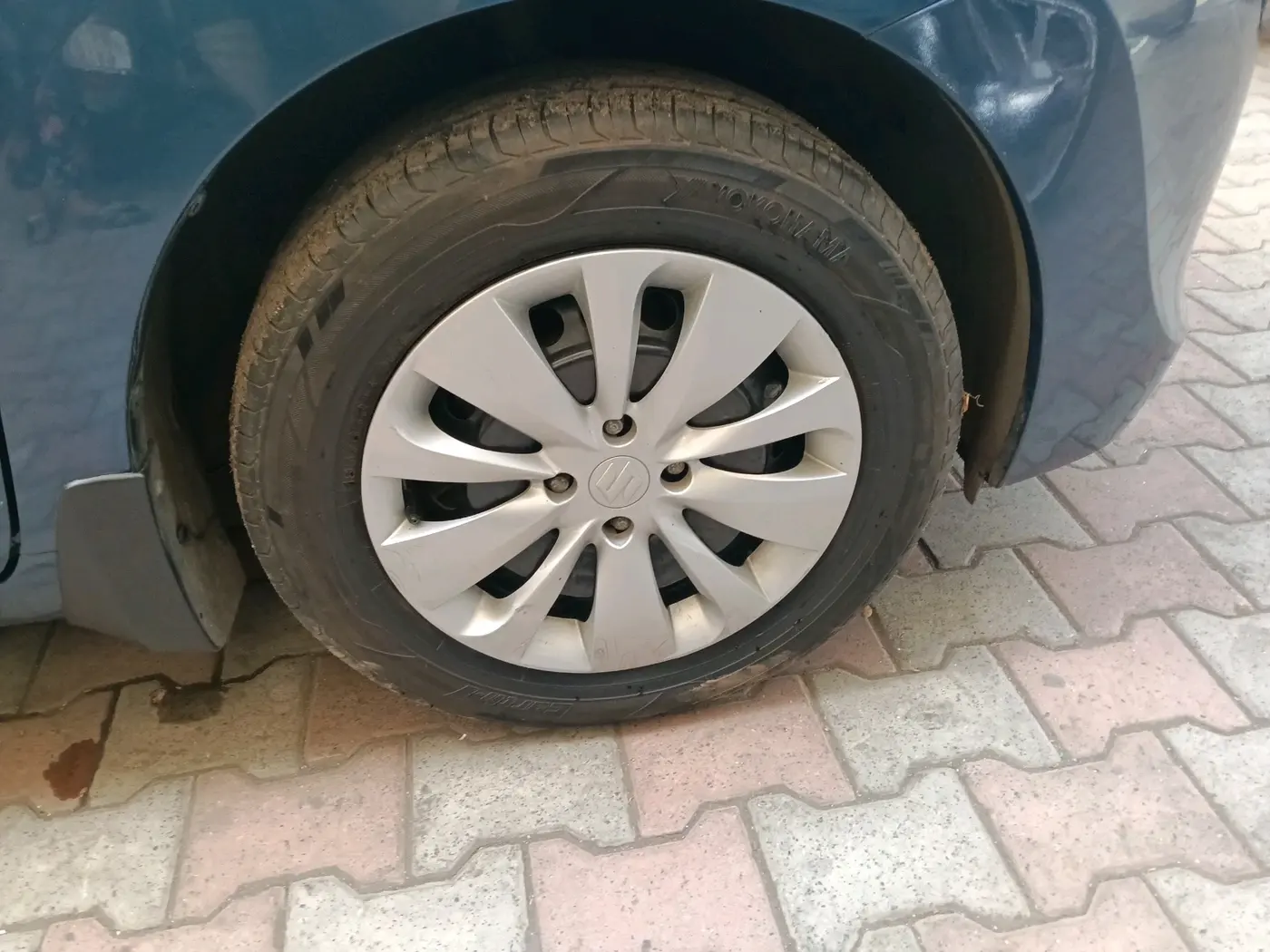 2016 Maruti Baleno DELTA CVT PETROL 1.2, Petrol, Automatic, 70,497 km, tyre