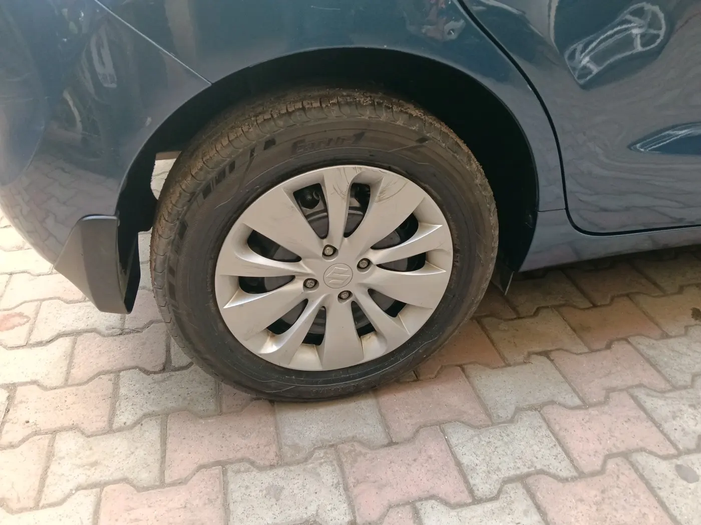 2016 Maruti Baleno DELTA CVT PETROL 1.2, Petrol, Automatic, 70,497 km, tyre