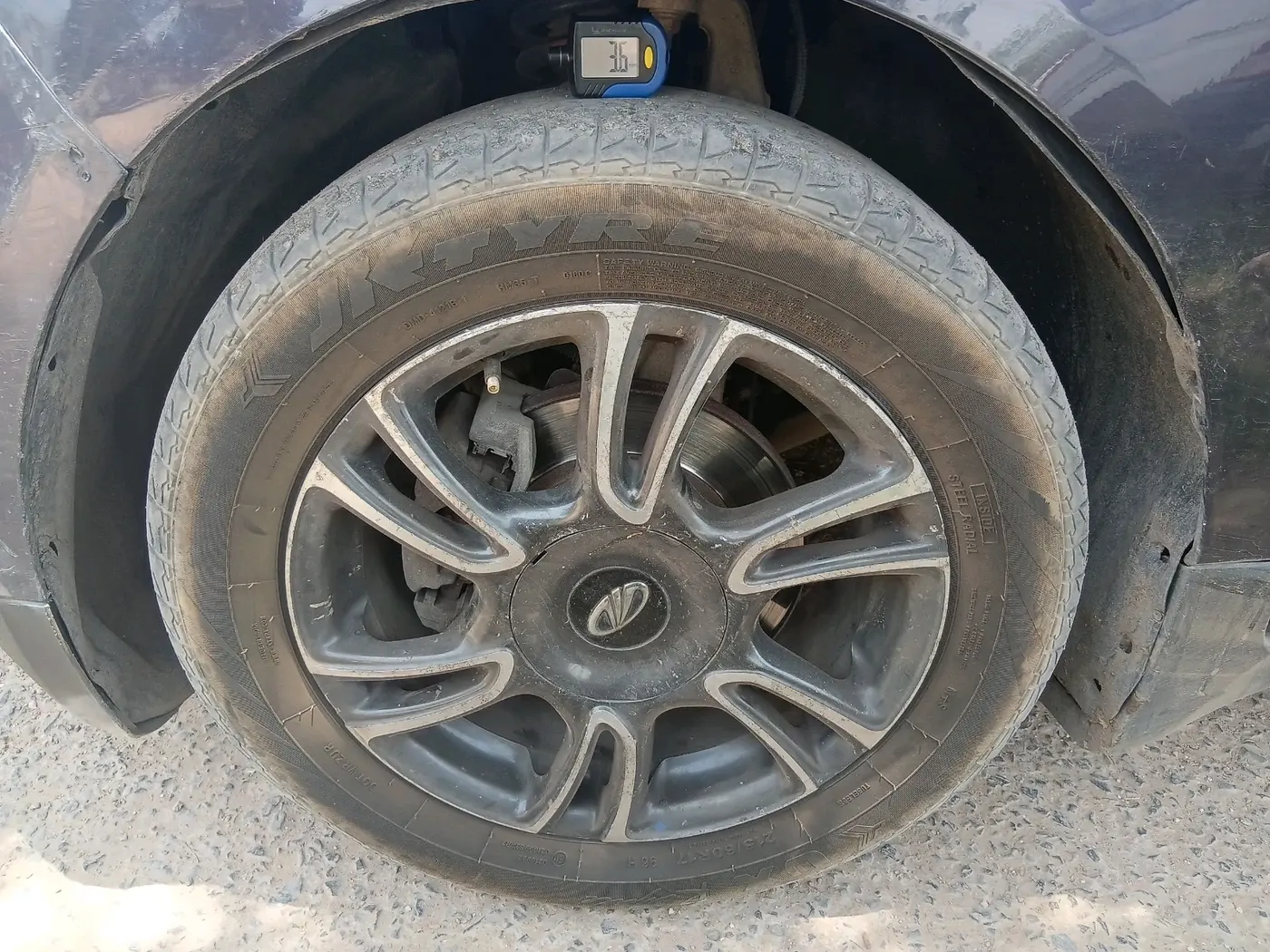 2018 Mahindra MARAZZO M8 7 STR, Diesel, Manual, 90,317 km, tyre