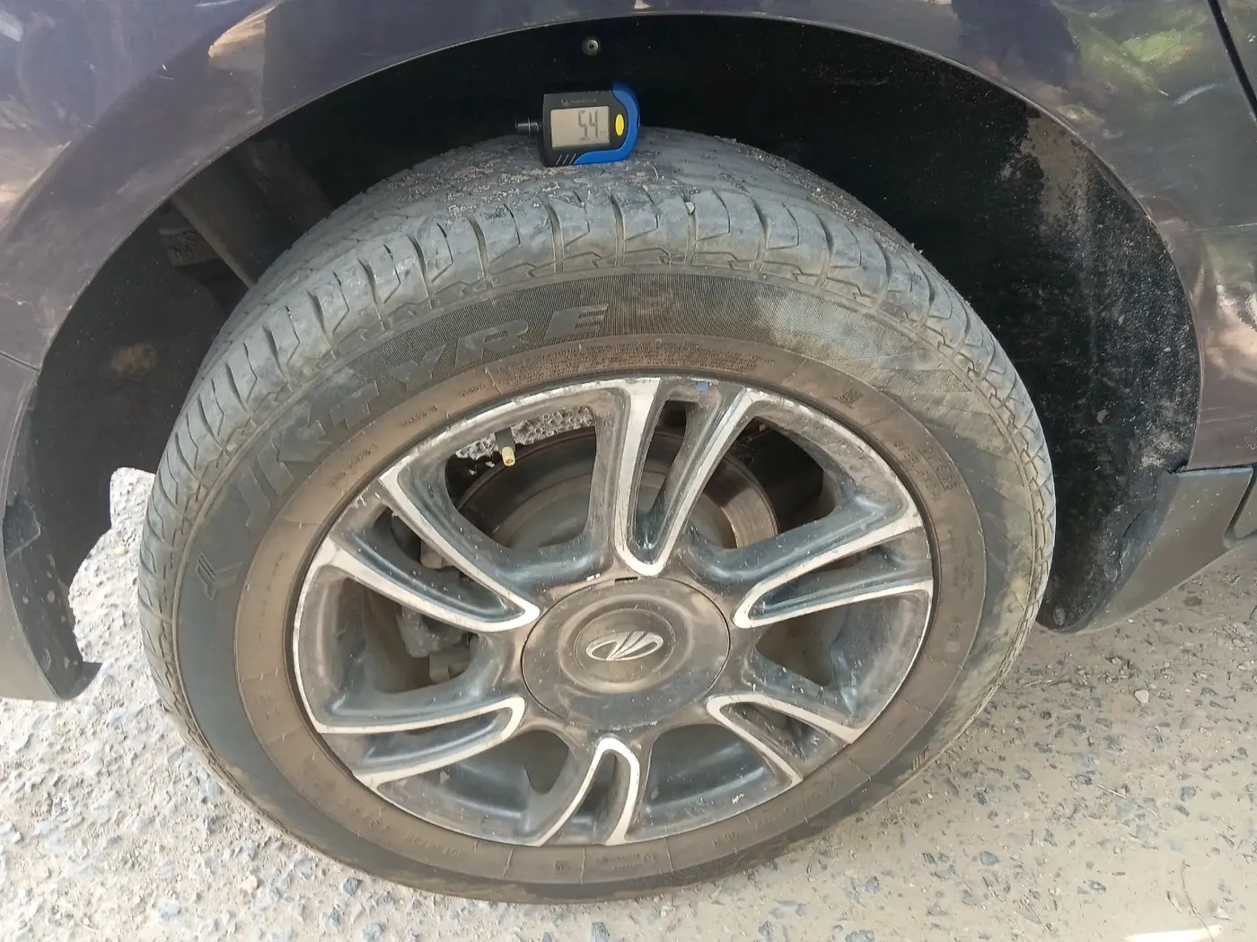 2018 Mahindra MARAZZO M8 7 STR, Diesel, Manual, 90,317 km, tyre
