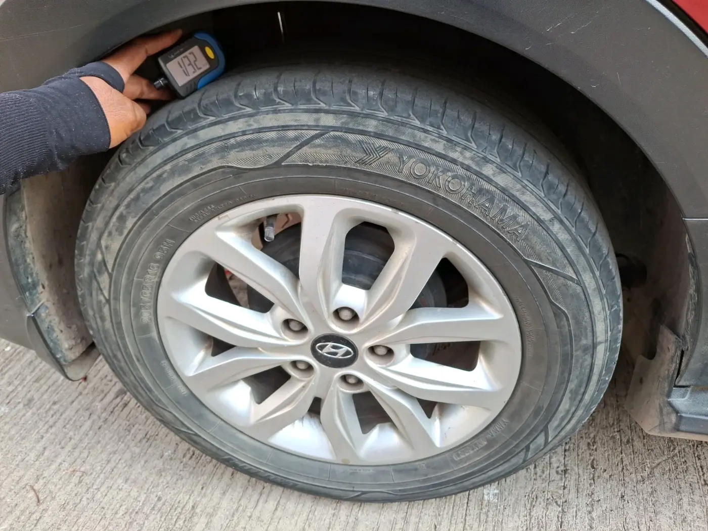 2018 Hyundai Creta SX 1.6 PETROL, Petrol, Manual, 97,906 km, tyre