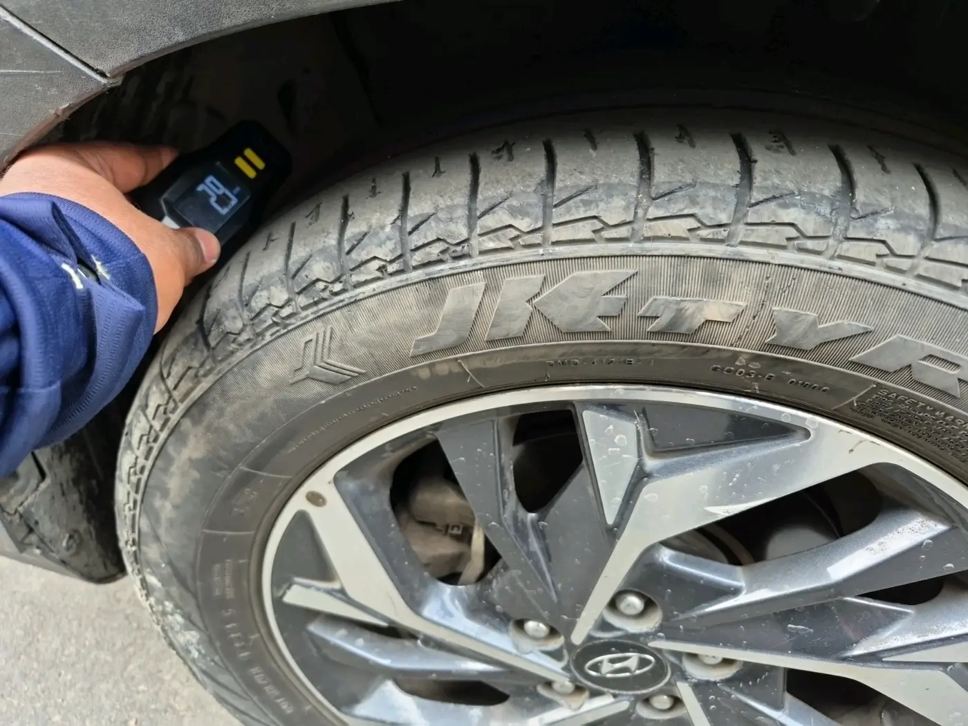 2021 Hyundai Creta SX (O) AT 1.5 DIESEL, Diesel, Automatic, 1,22,113 km, tyre