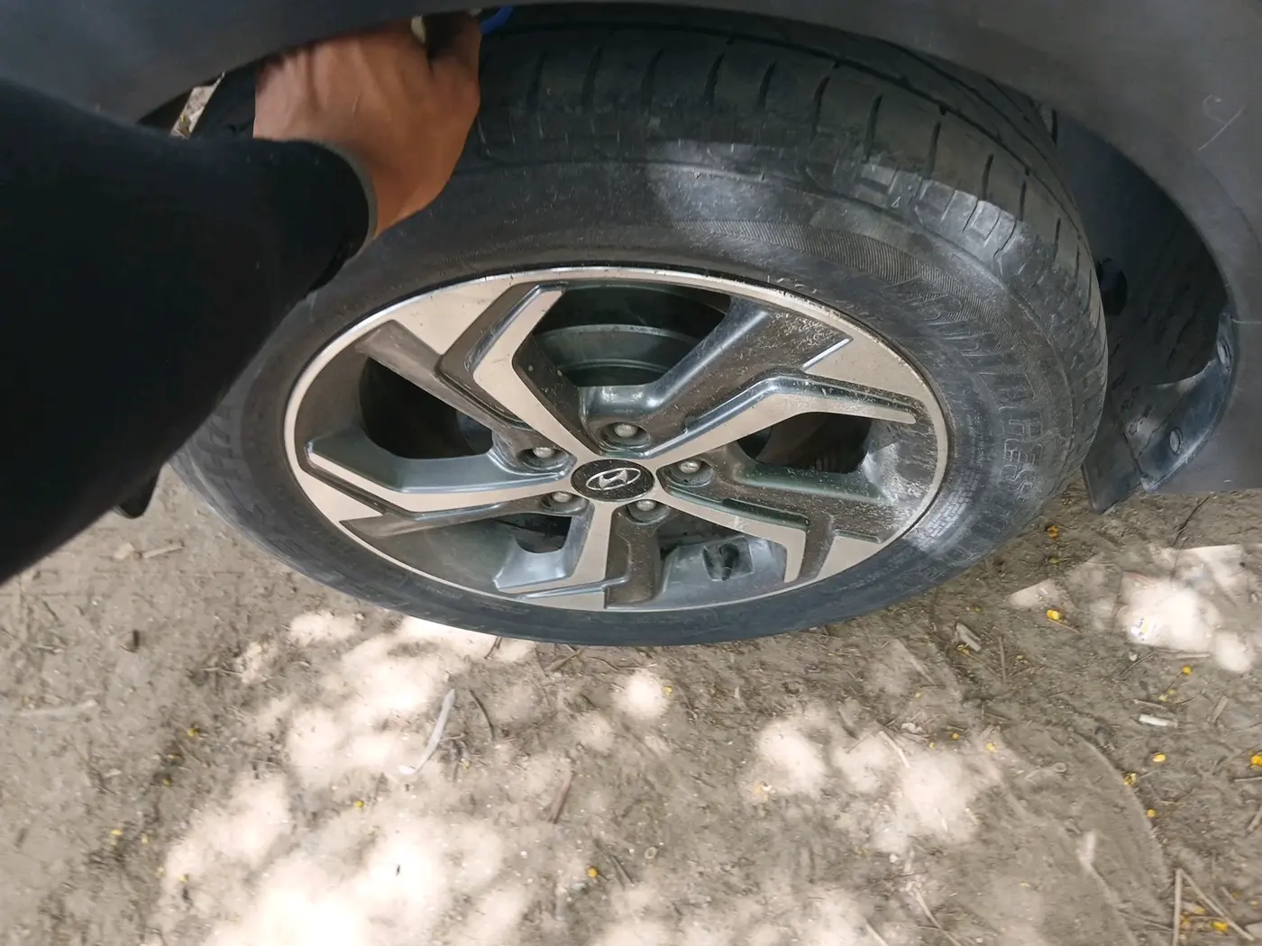 2019 Hyundai Creta SX AT 1.6 PETROL, Petrol, Automatic, 55,206 km, tyre