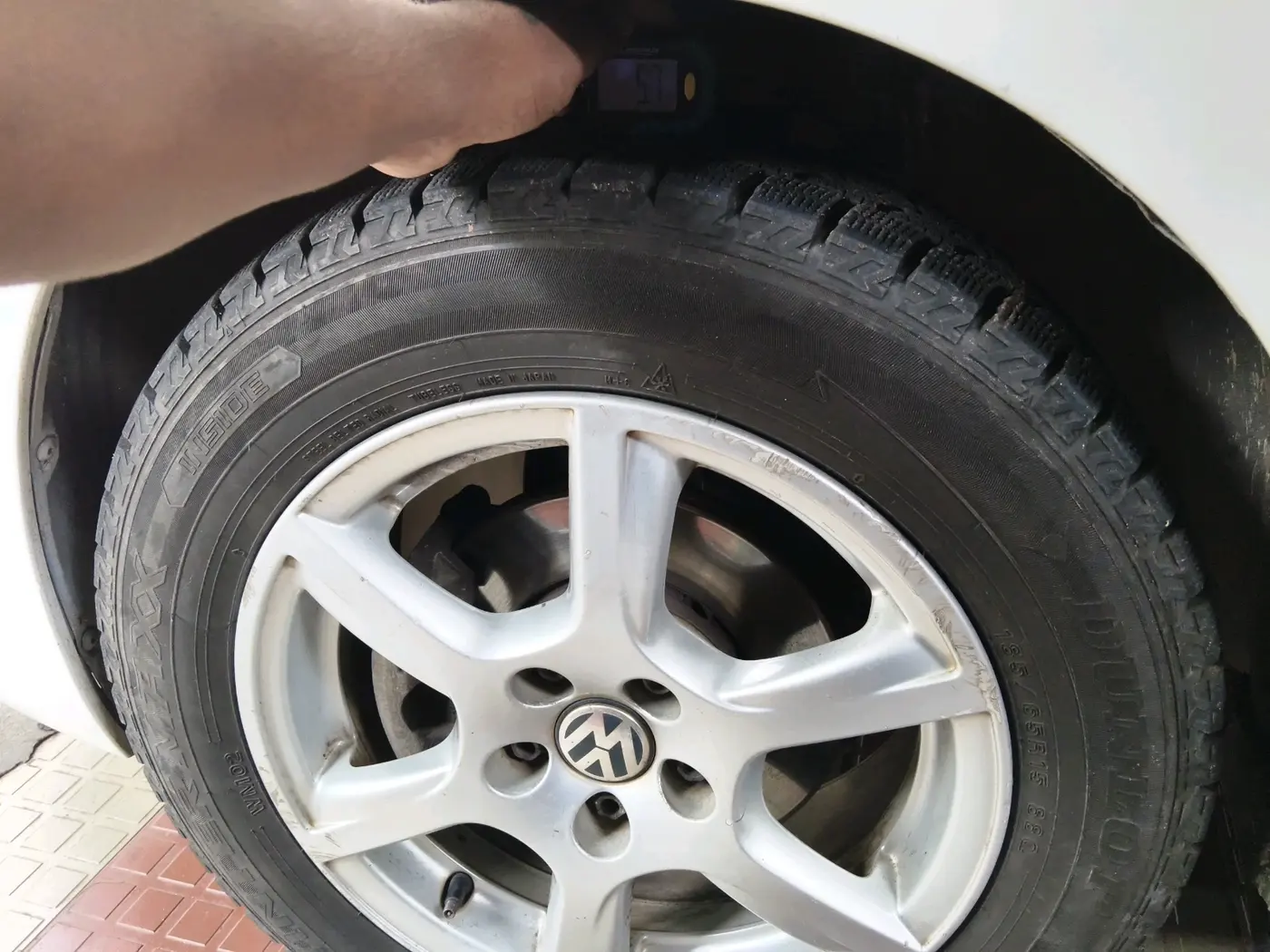 2014 Volkswagen Vento HIGHLINE DIESEL 1.6, Diesel, Manual, 1,08,517 km, tyre