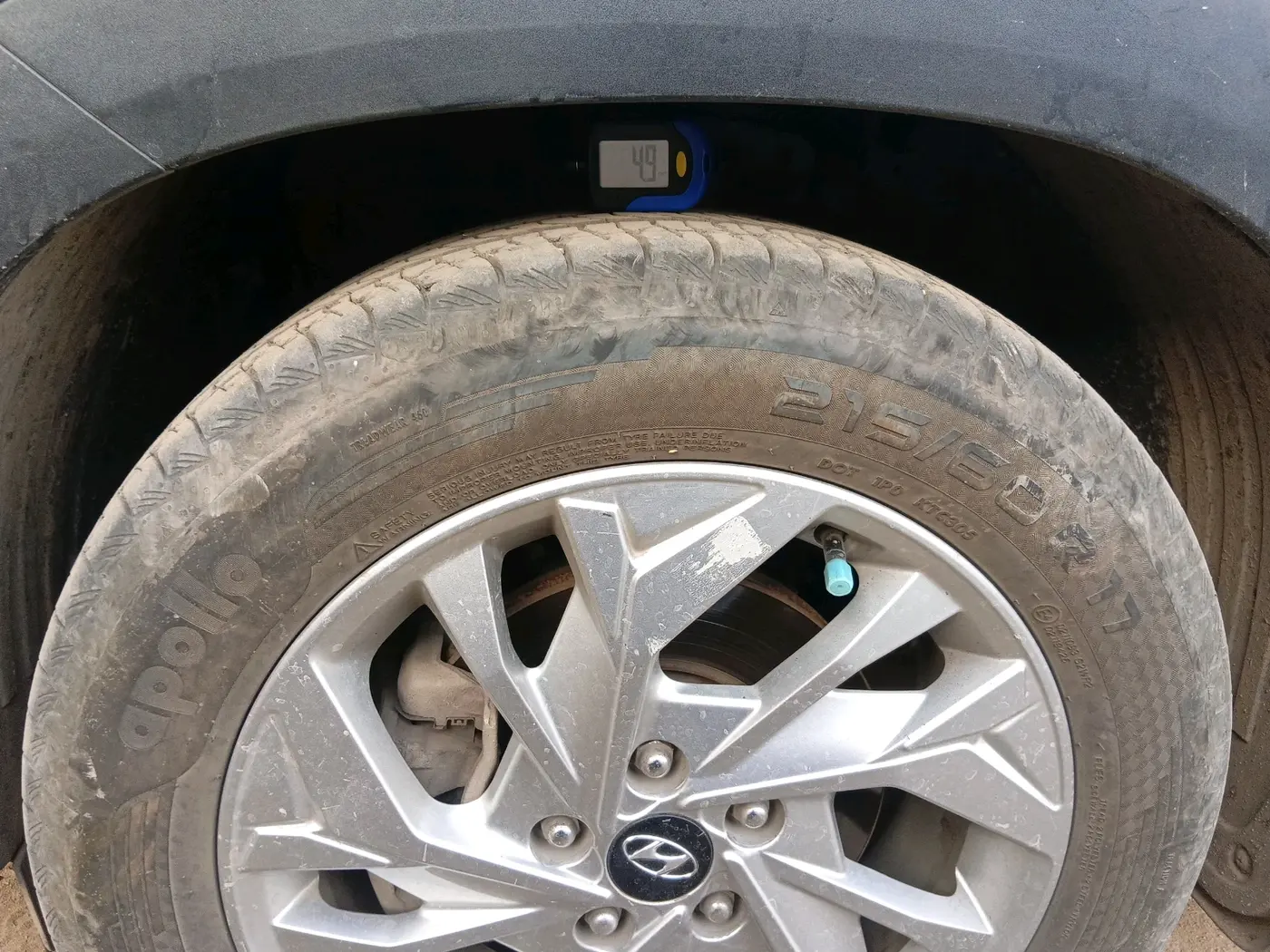 2021 Hyundai Creta SX 1.5 PETROL, Petrol, Manual, 56,191 km, tyre