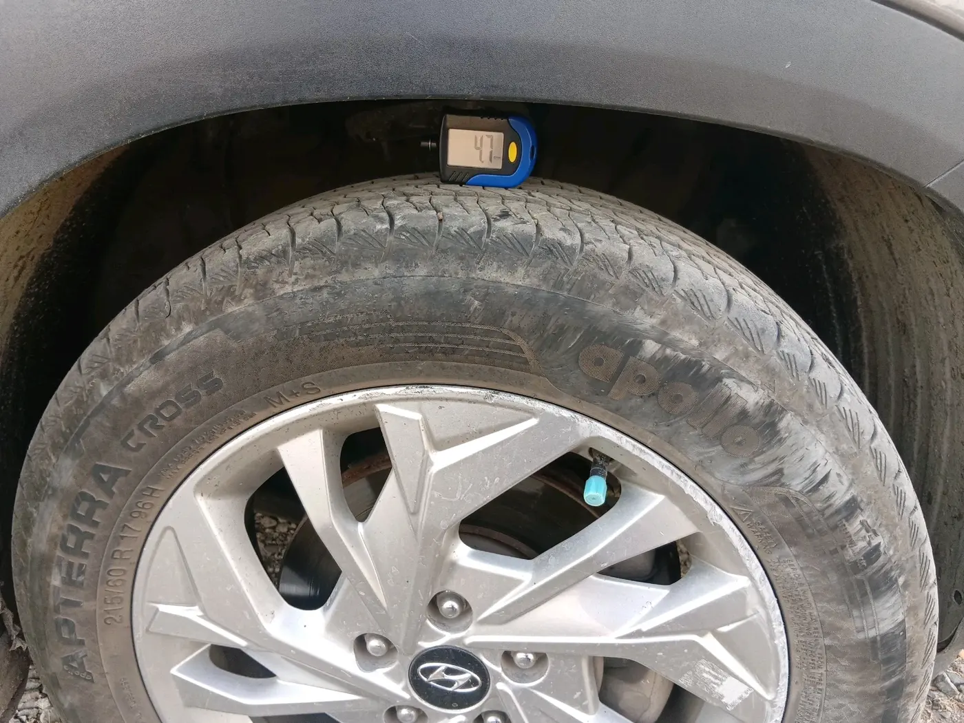 2021 Hyundai Creta SX 1.5 PETROL, Petrol, Manual, 56,191 km, tyre