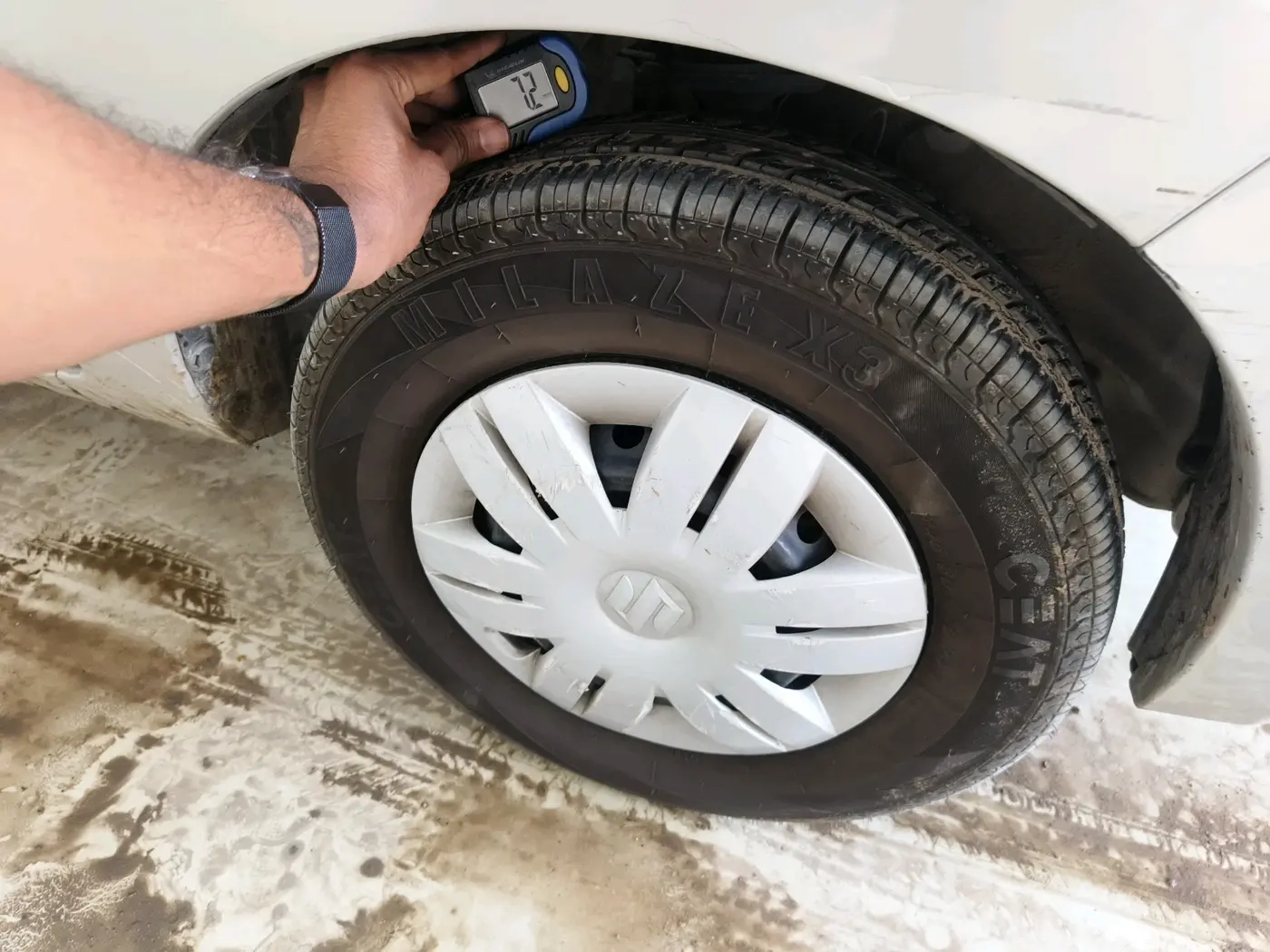 2021 Maruti Alto LXI, Petrol, Manual, 25,962 km, tyre