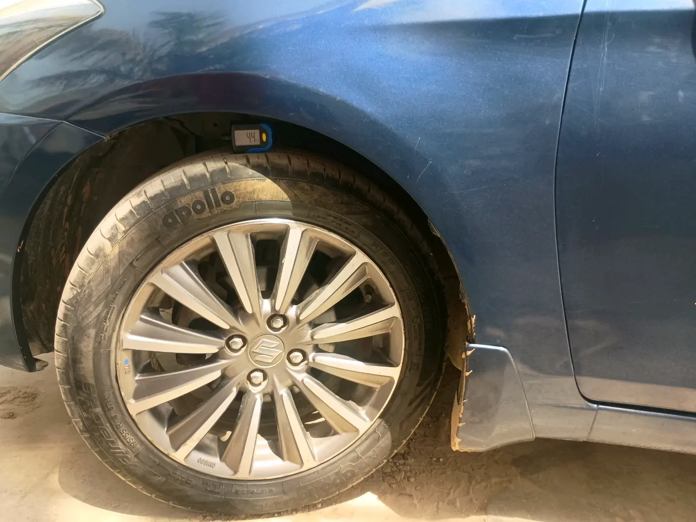 2019 Maruti Ciaz ALPHA 1.5 SHVS PETROL, Petrol, Manual, 77,811 km, tyre